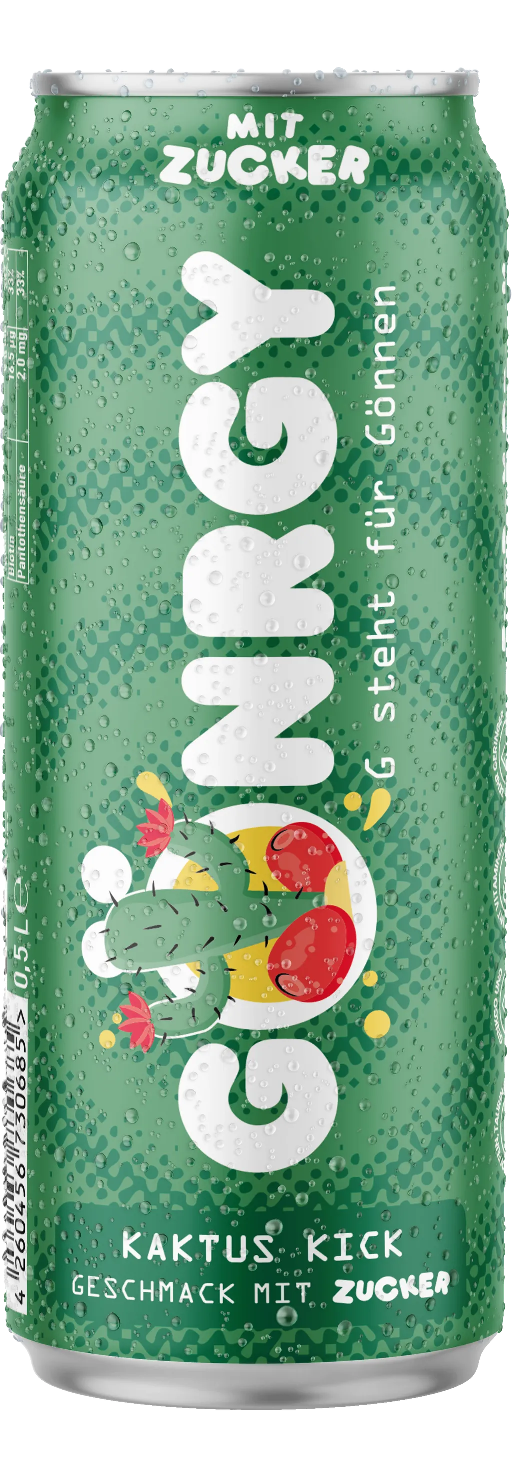 Ein frischer, prickelnder Kaktus-Kick mit leichter Zitrusnote