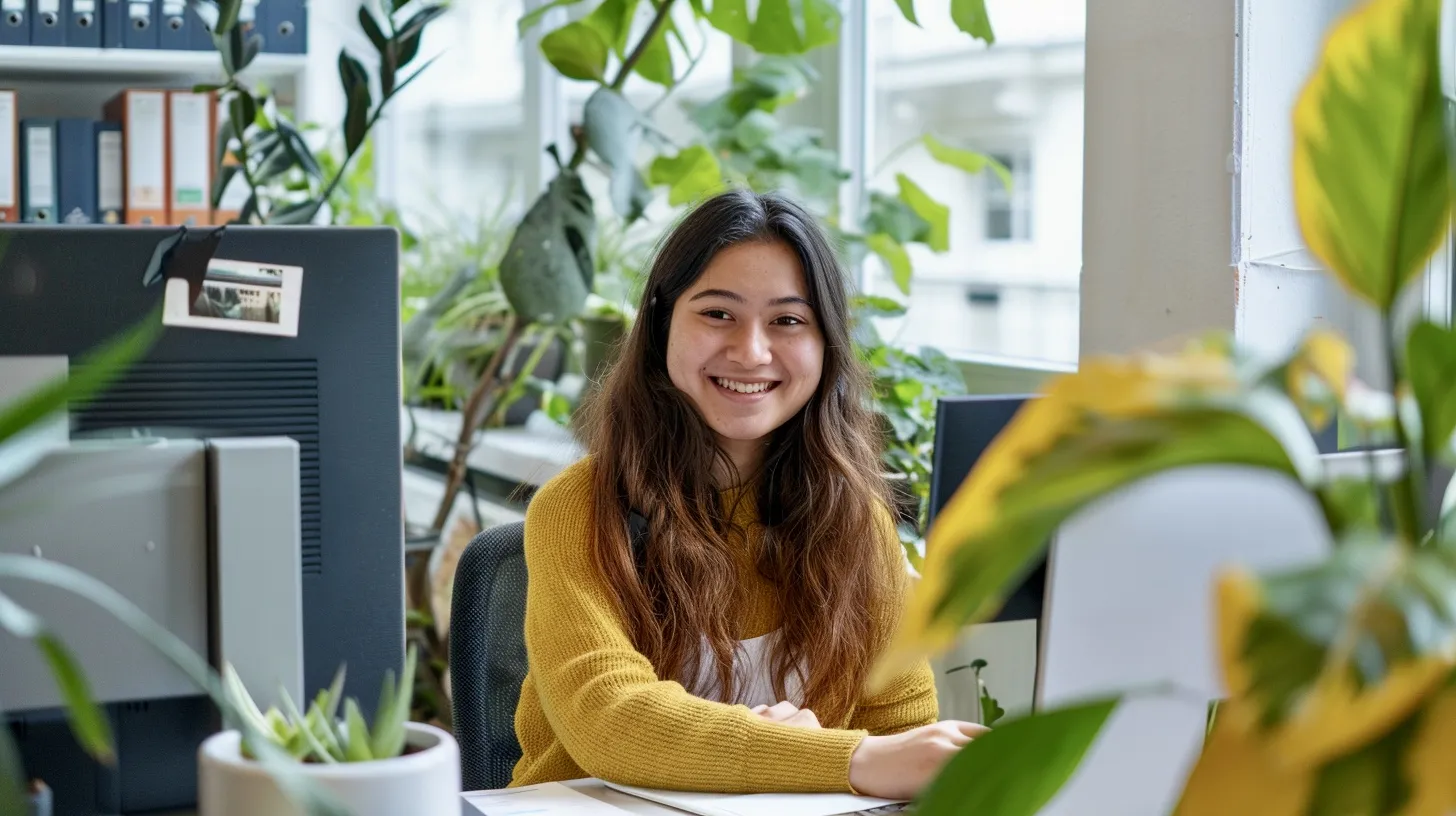 Ein lächelnder junger Mann ausländischer Herkunft hält einen Bildungsgutschein in der Hand und blickt optimistisch in die Zukunft.