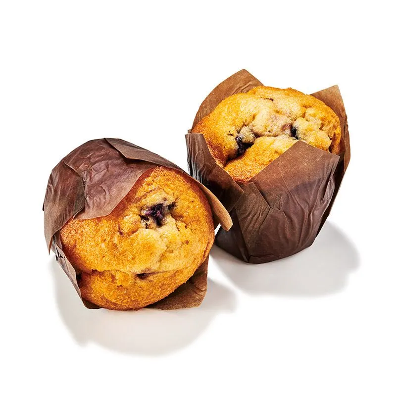 Ein saftiger Blaubeer Muffin