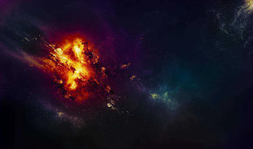 Ein toller Planet-Explosionseffekt in Photoshop