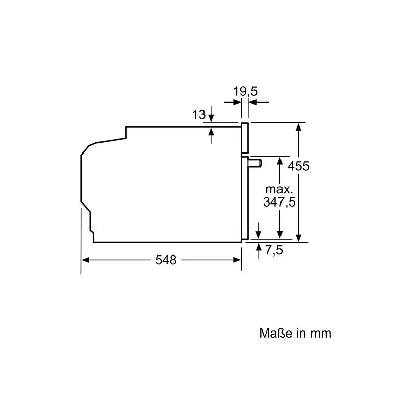 Einbau-Dampfgarer in einer modernen Küchenzeile