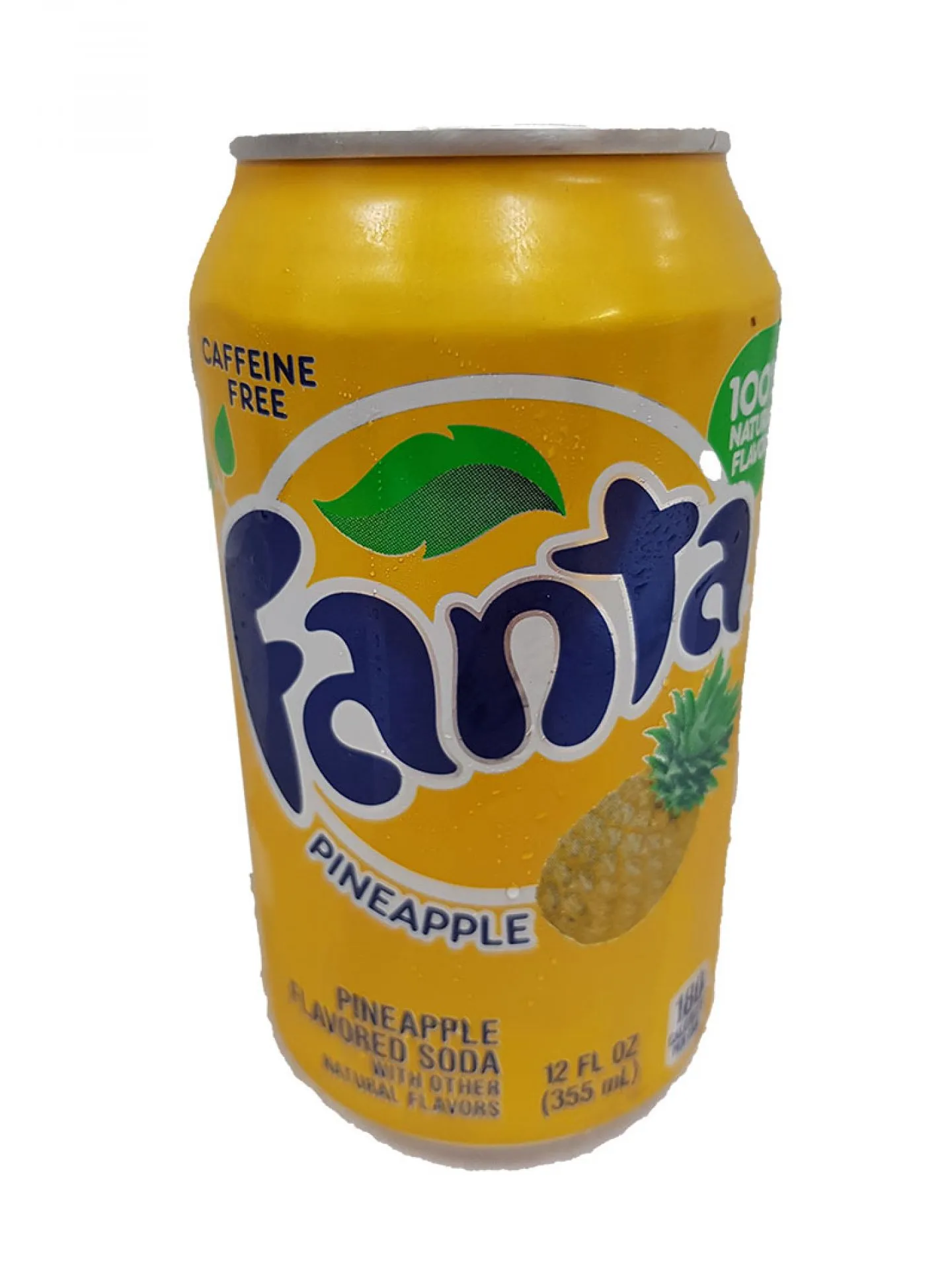 Eine Auswahl bunter amerikanischer Softdrinks, darunter Fanta Pineapple, Dr Pepper und Calypso Lemonade