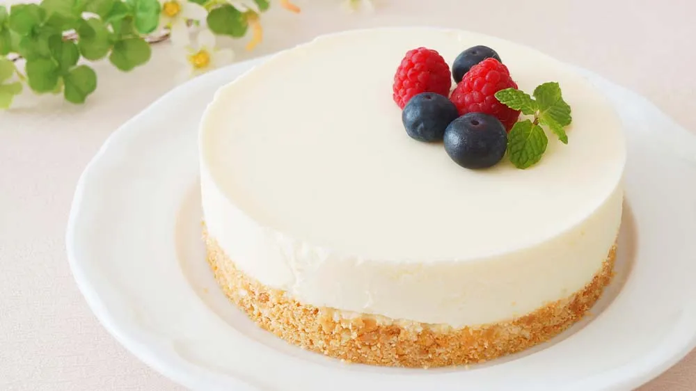 Eine cremige Philadelphia-Torte, einfach zuzubereiten und köstlich