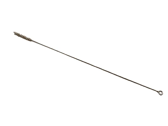 Eine flexible Reinigungsbürste zum Säubern von Milchschläuchen