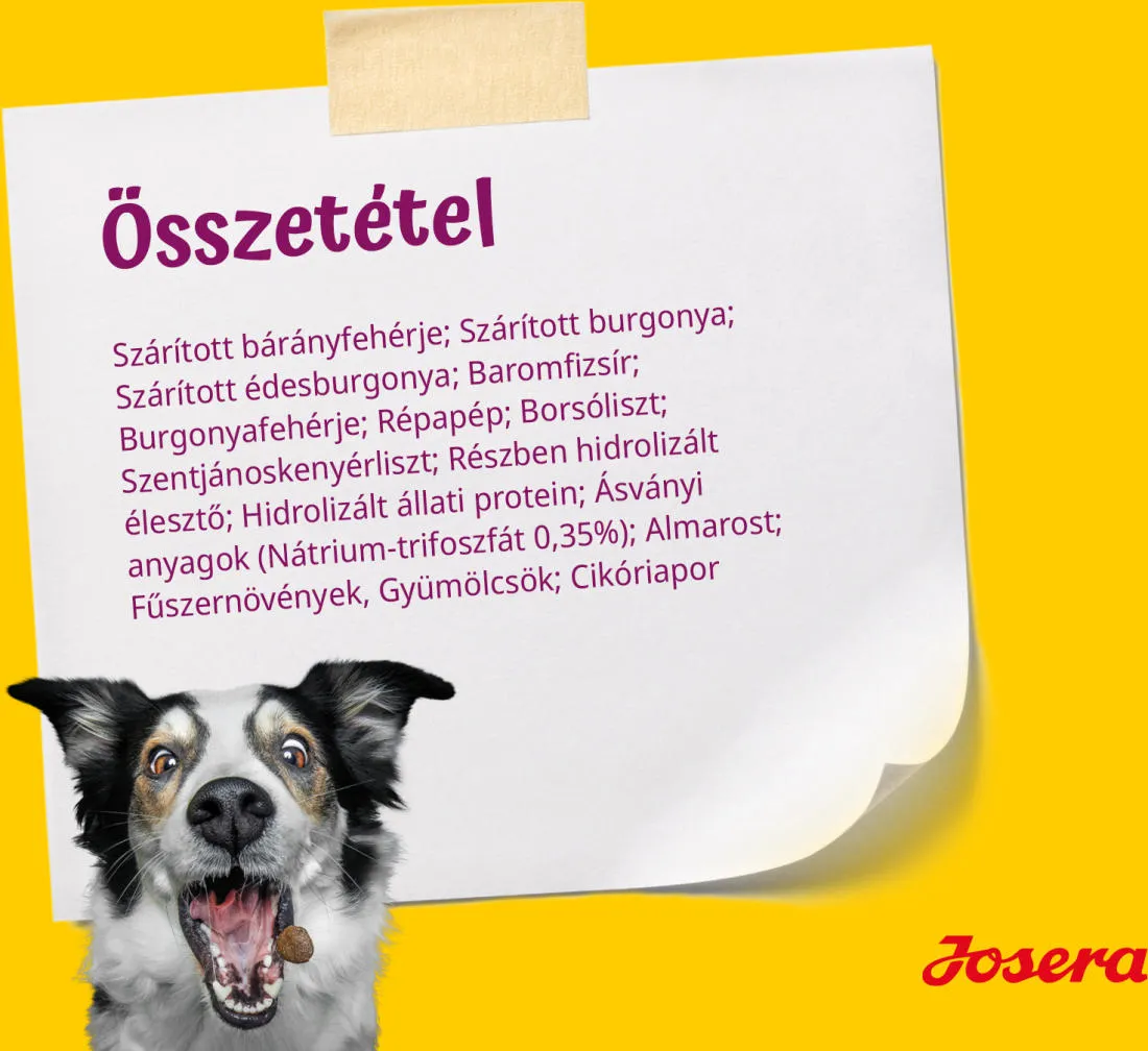 Eine Handvoll Süßkartoffelwürfel, die als Zutat für Hundefutter gezeigt werden