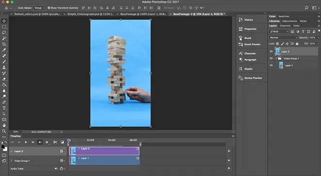 Eine Maskierungsebene erstellen