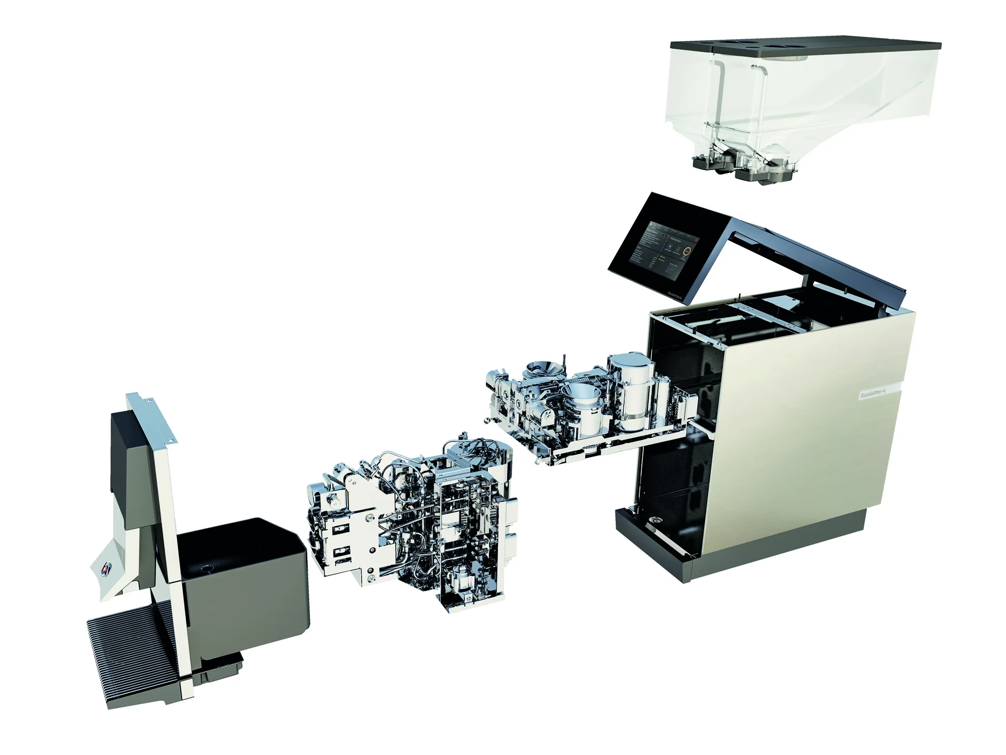 Eine Thermoplan Kaffeemaschine im Einsatz