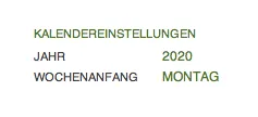 Einfache Jahresauswahl im Excel Monatskalender