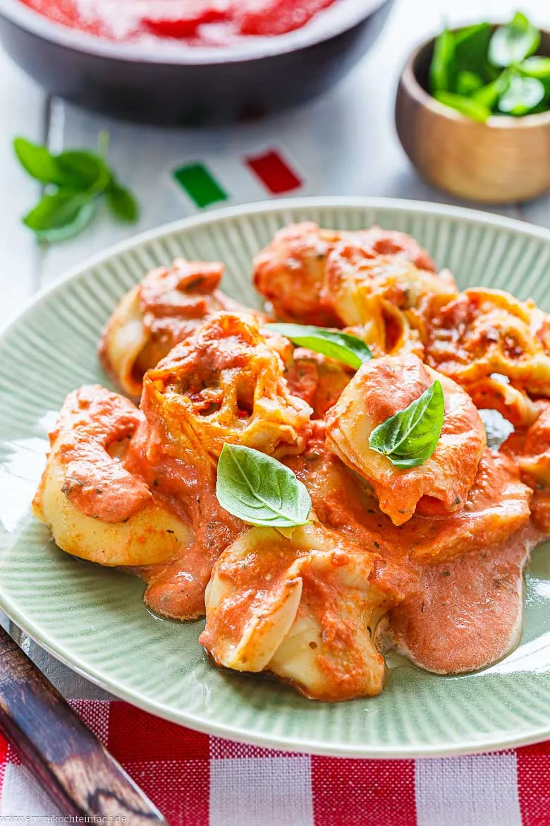 Einfaches Rezept für Tortellini aus dem Ofen