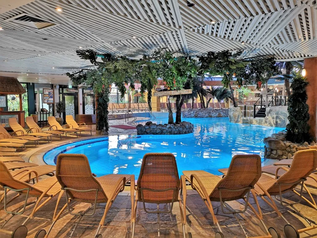 Eingangsbereich der Holsten Therme Kaltenkirchen in Schleswig-Holstein