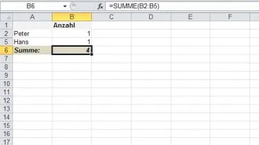 Erkennung von Rechenfehlern durch ausgeblendete Zeilen in Excel
