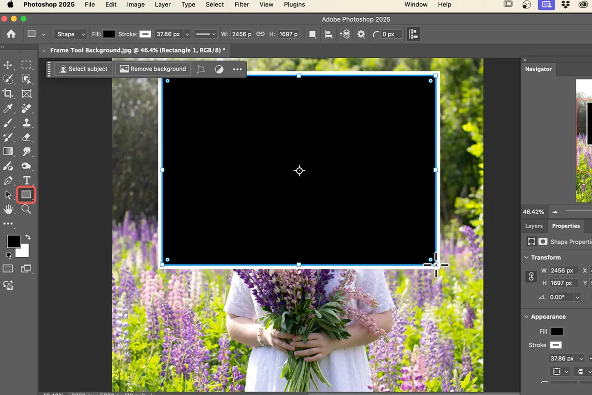 Erstellung einer benutzerdefinierten Form in Photoshop