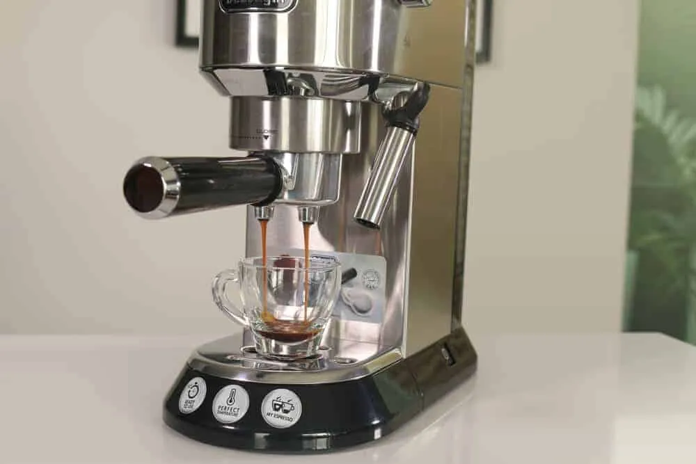 Espressozubereitung mit der Delonghi