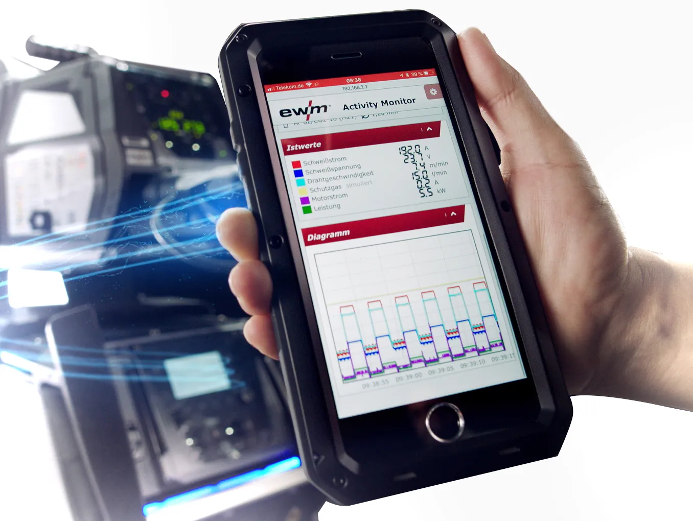 EWM XNET Schweißdatenmanagementsystem