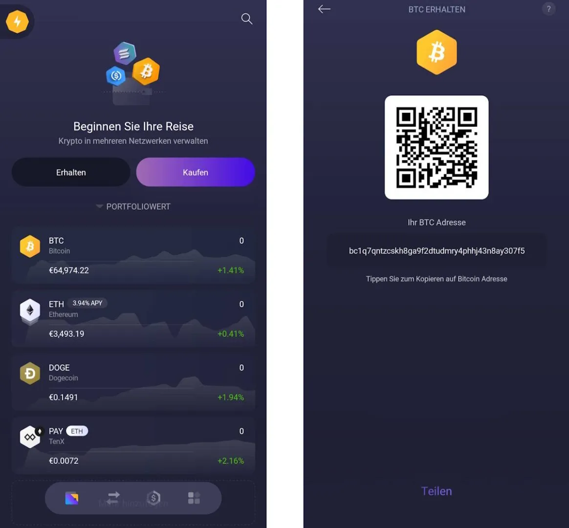 Exodus Mobile Wallet