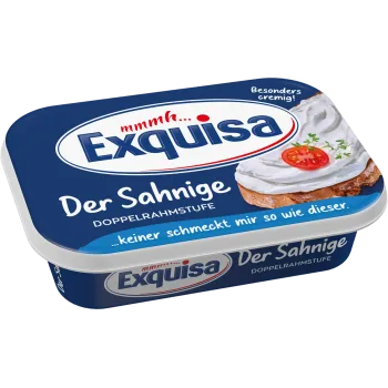 Exquisa Frischkäse in einer Packung