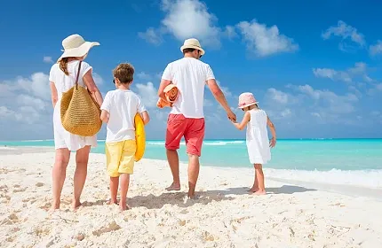 Familienurlaub am Meer
