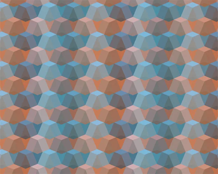 Farbenfrohes geometrisches Muster