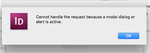 Fehlermeldung beim Starten von InDesign auf macOS nach Java-Update