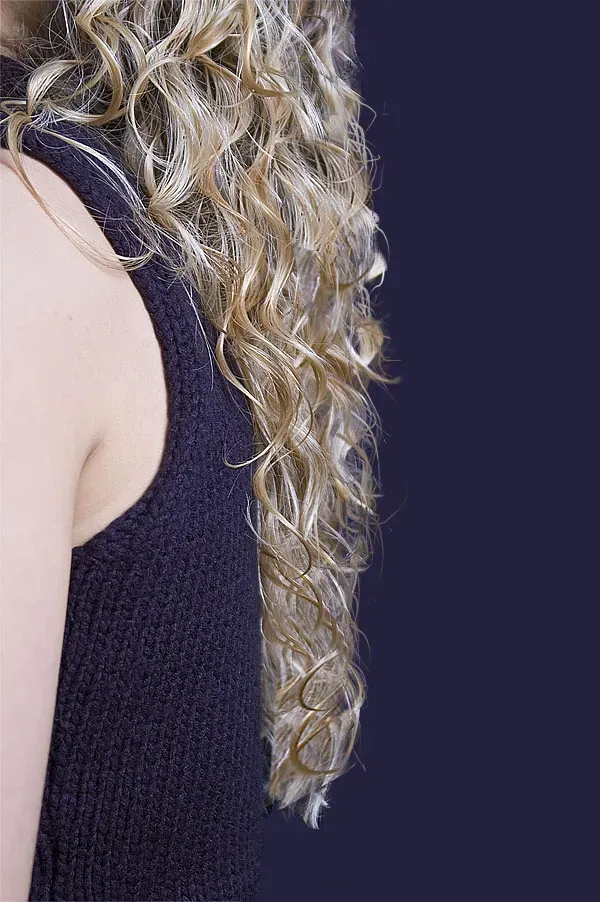 Fertiges Ergebnis des Haare-Freistellens - Variante 1