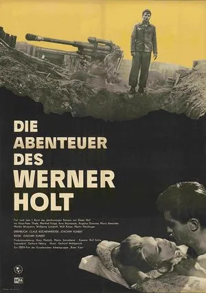 Filmplakat zu „Die Abenteuer des Werner Holt“ mit düsterer Szenerie