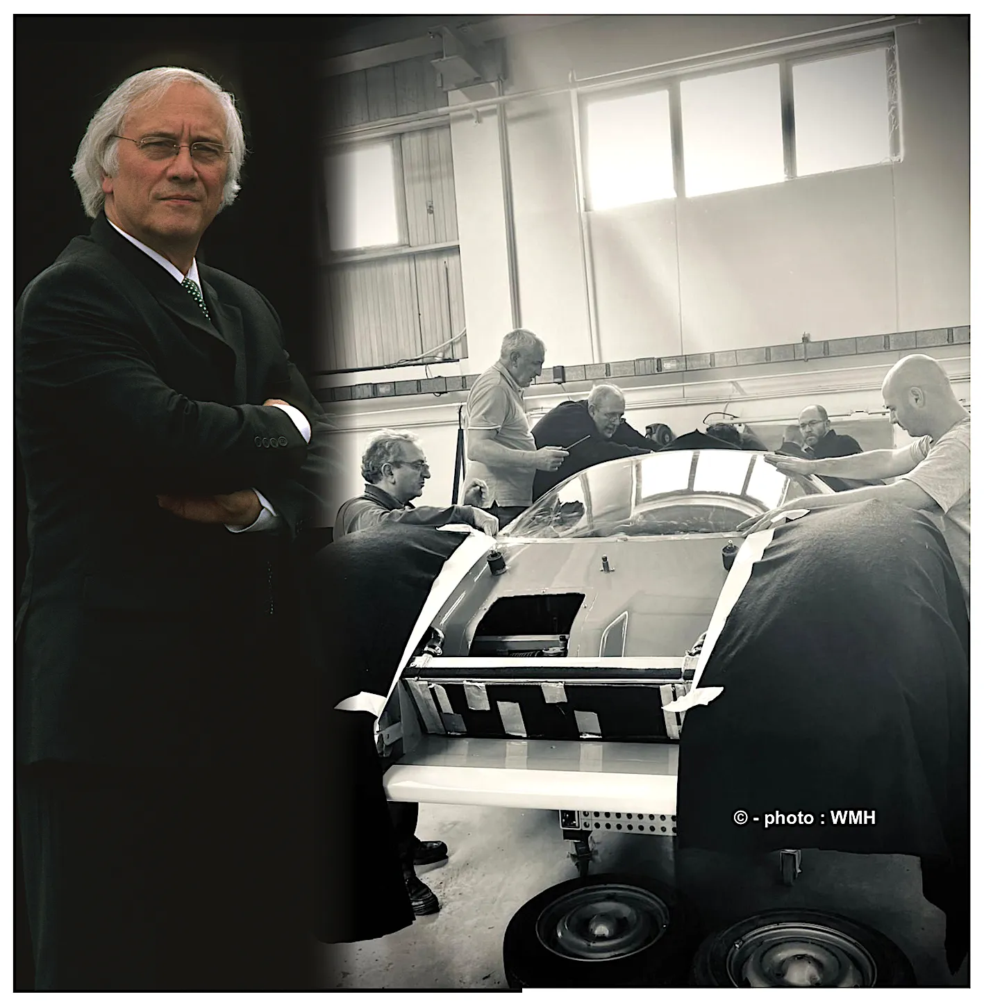 Finale Vorbereitungen der WM P70