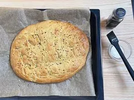 Fladenbrot backen im Ofen