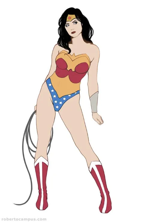 Flats von Wonder Woman