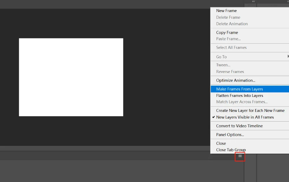 Frames aus Ebenen in Photoshop erstellen