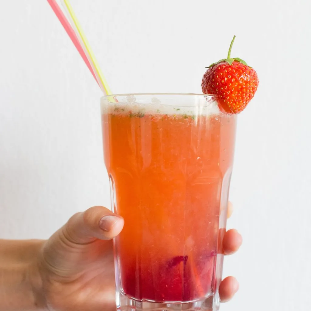 Fruchtsaftschorle isotone Lösung