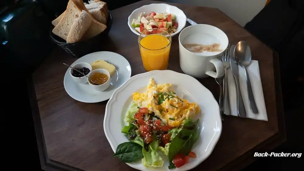 Frühtsück im O Ninho