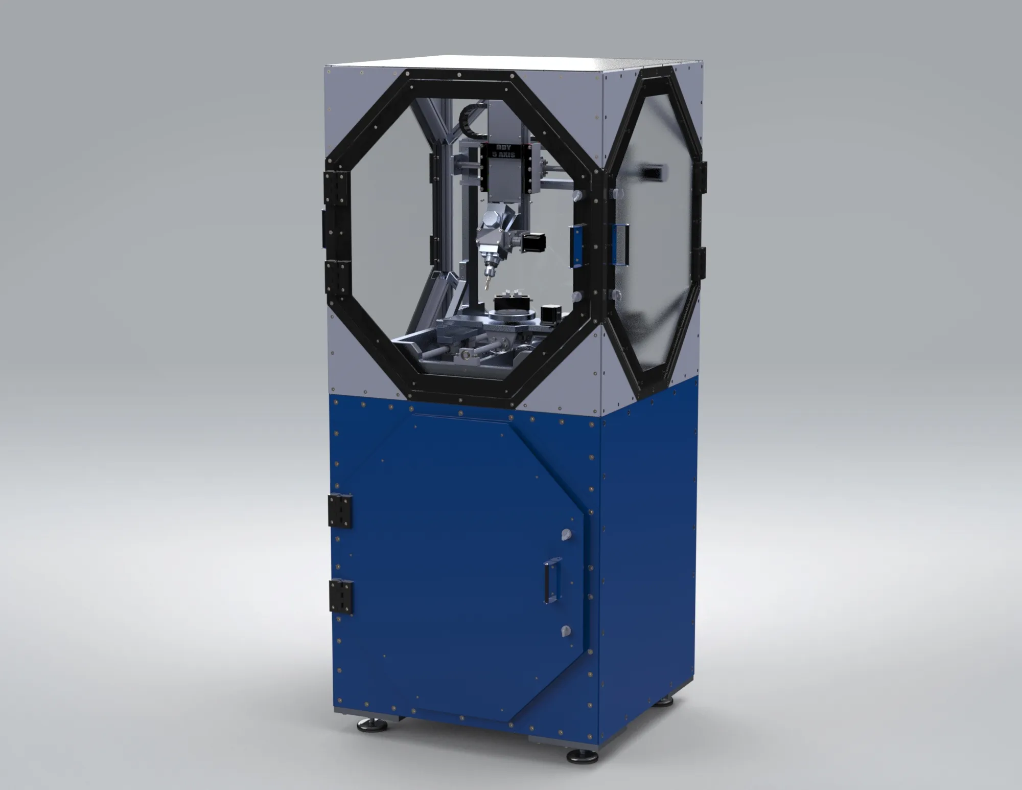Fünfachsige CNC-Fräsmaschine von Dawid Dynakowski