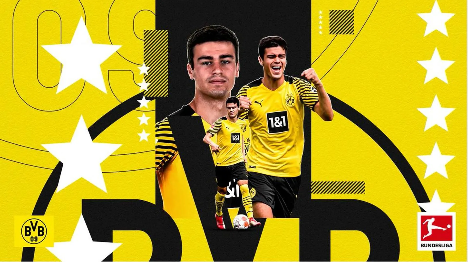 Giovanni Reyna im Trikot von Borussia Dortmund, dessen Name eine besondere Geschichte erzählt.