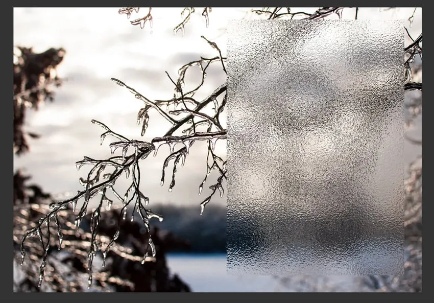 Glasfilter angewendet