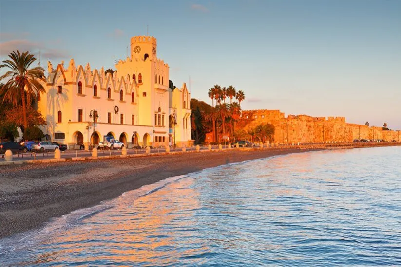 Gouverneurspalast in Kos-Stadt