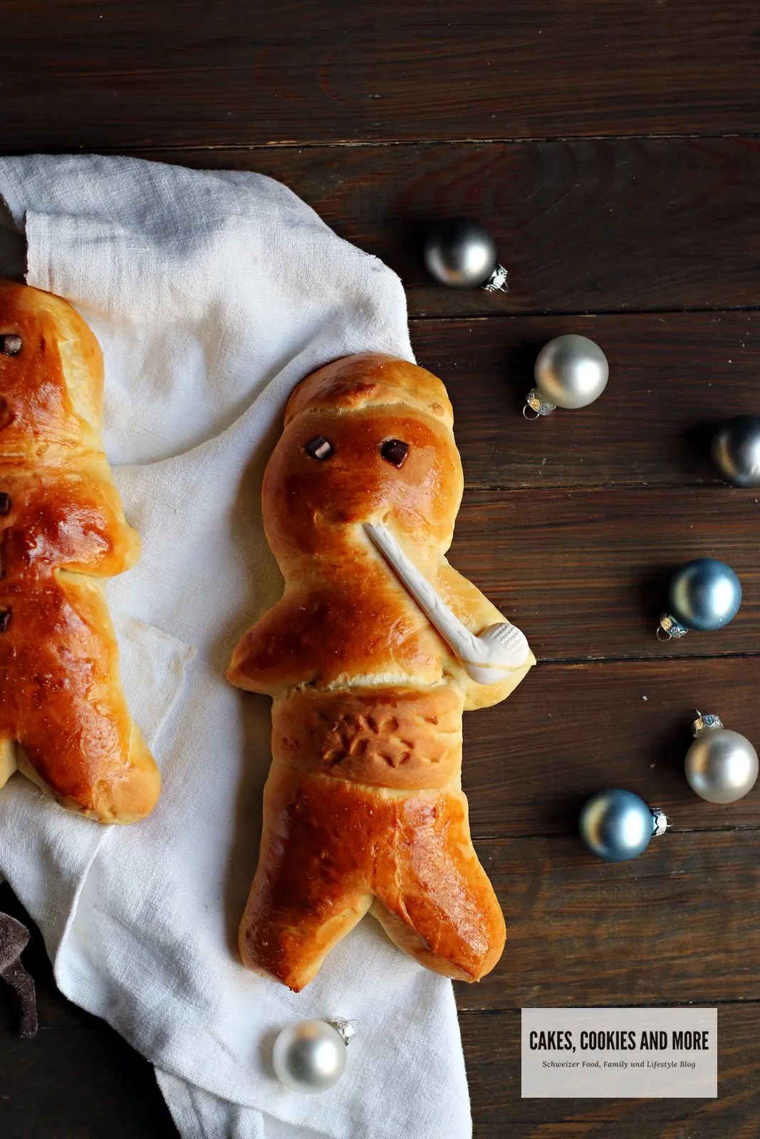 Grittibänz Teig vor dem Backen