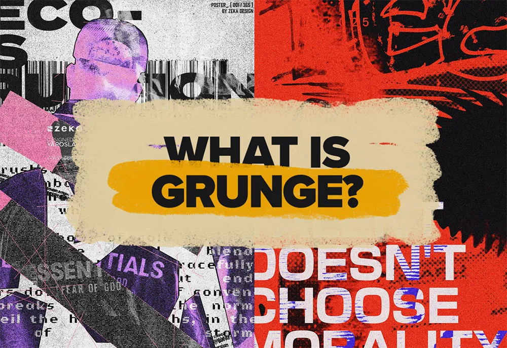 Grunge-Effekte in der Gestaltung