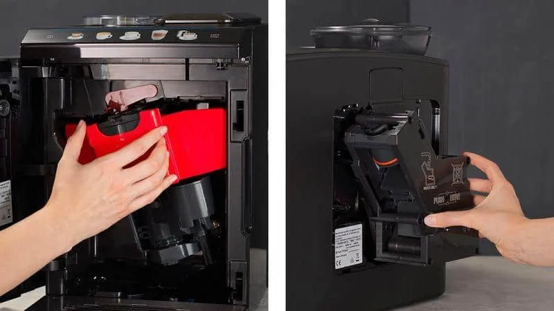 Herausnehmbare Brüheinheit des Siemens EQ.500 TP501D09