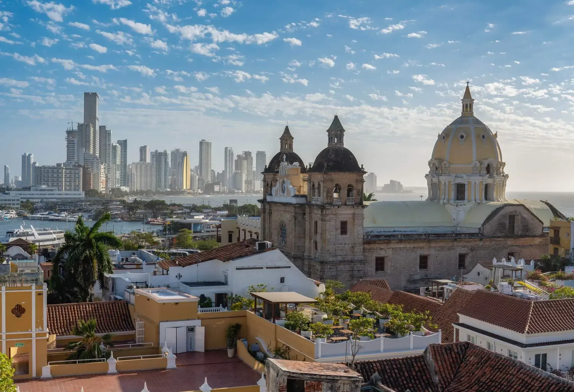 Historische Altstadt von Cartagena in Kolumbien