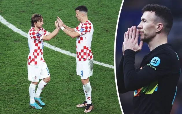 Ivan Perišić und Luka Modrić im Kontext Milan gegen Inter