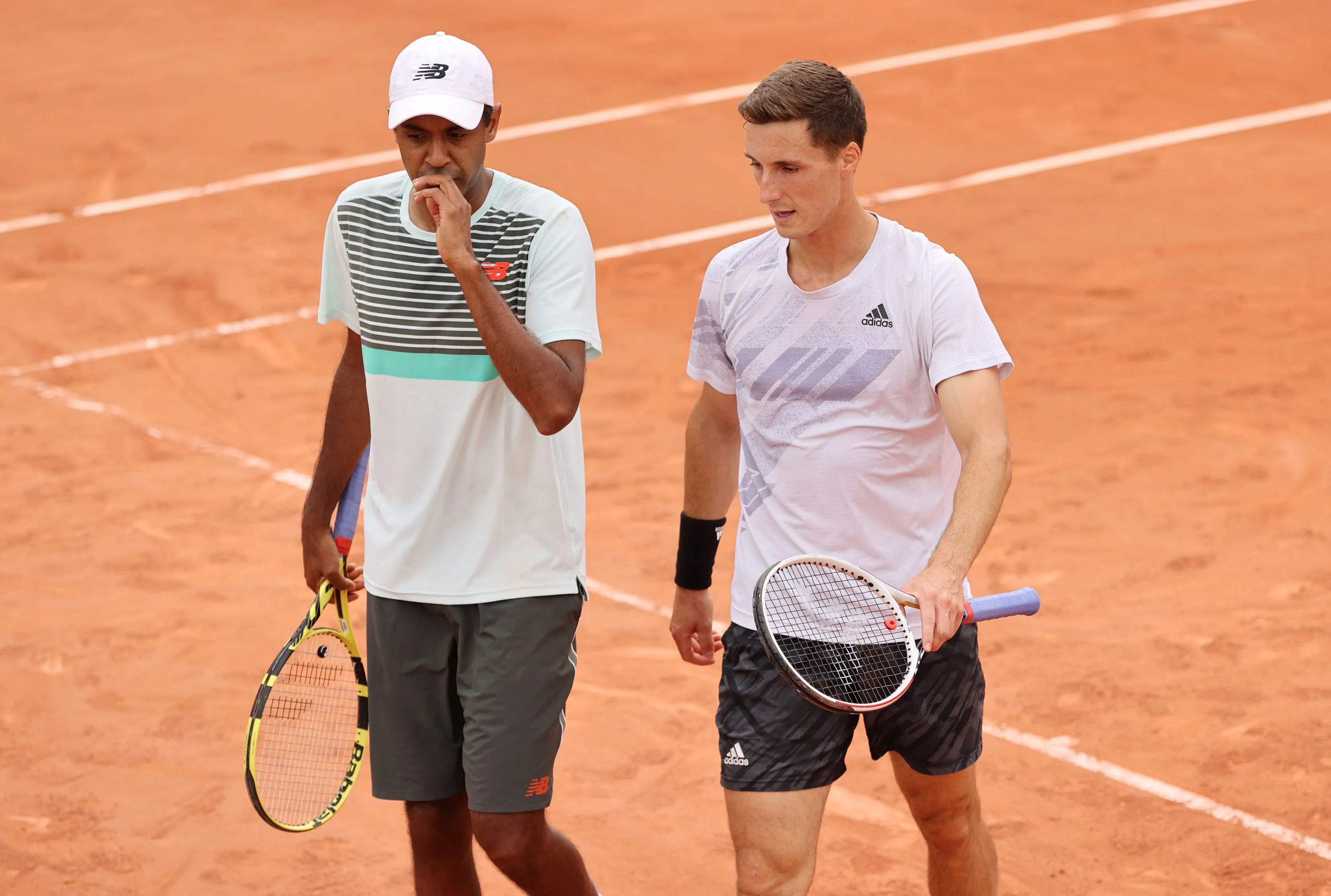 Joe Salisbury und Rajeev Ram im Doppel
