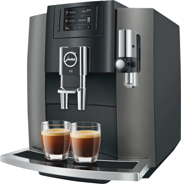 Jura E8 Kaffeevollautomat in Dark Inox