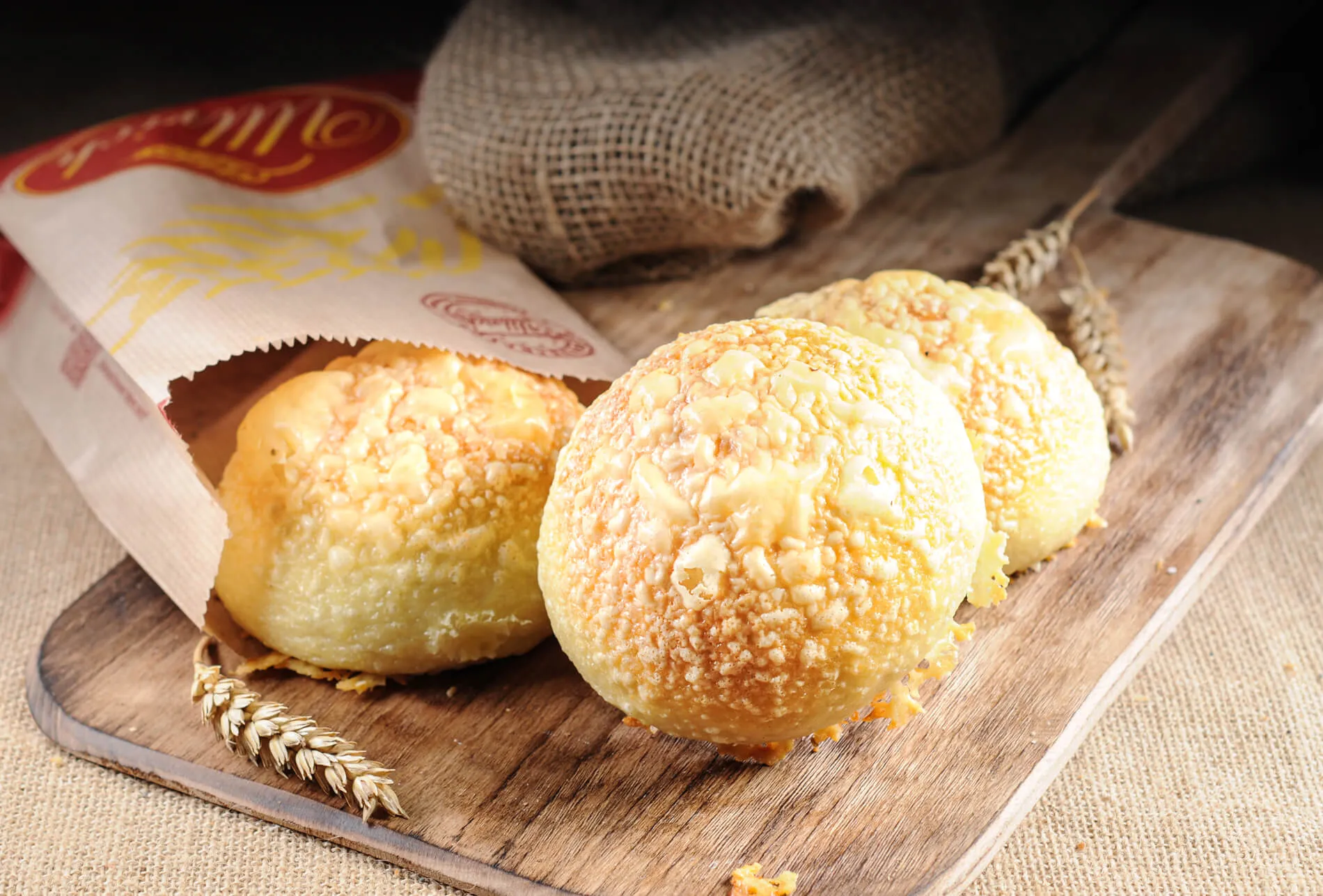 Käsebrötchen mit Gouda