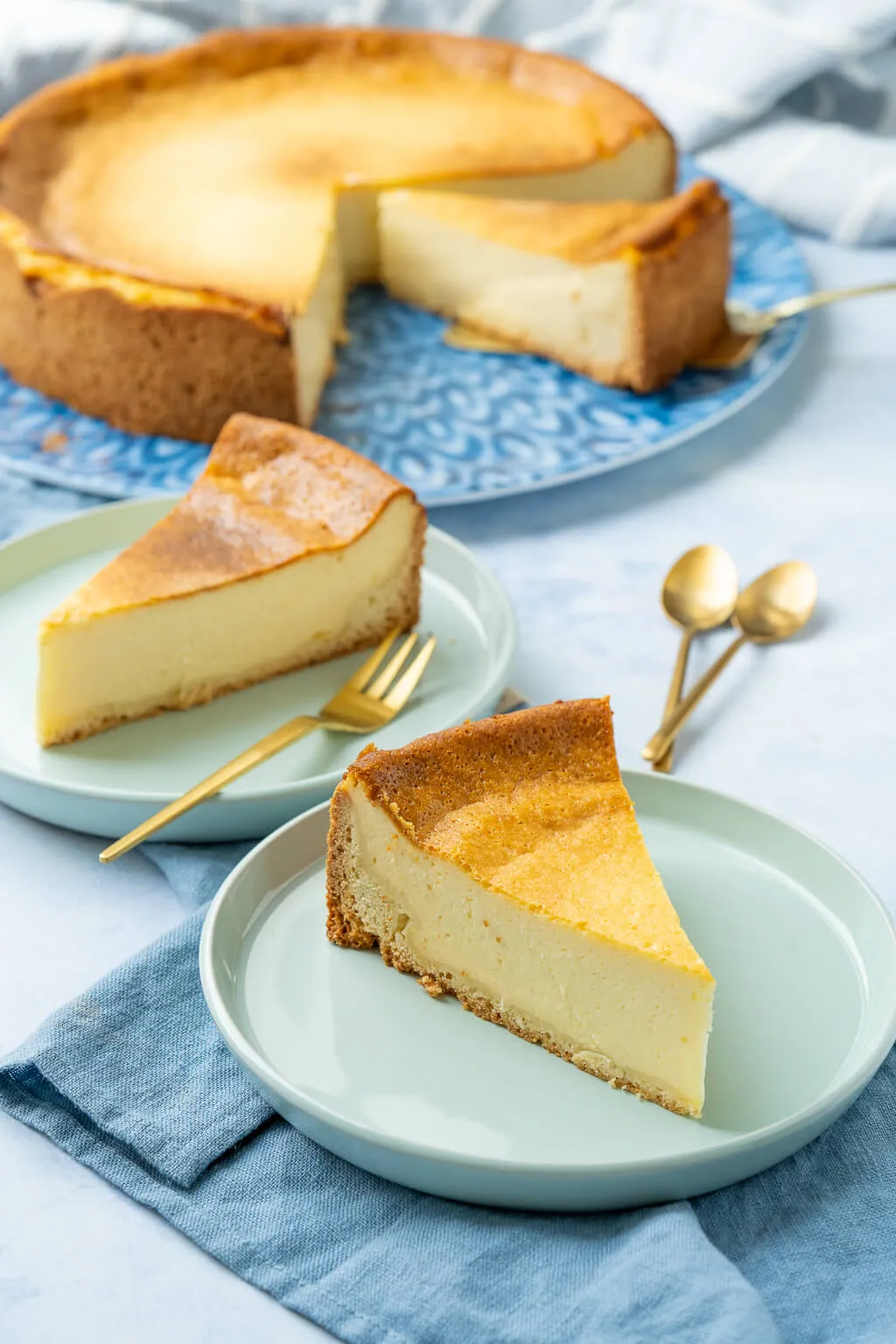 Käsekuchen backen - Klassischer Quark Käsekuchen wie von Oma