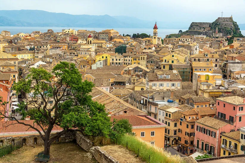 Korfu-Stadt mit venezianischem Charme