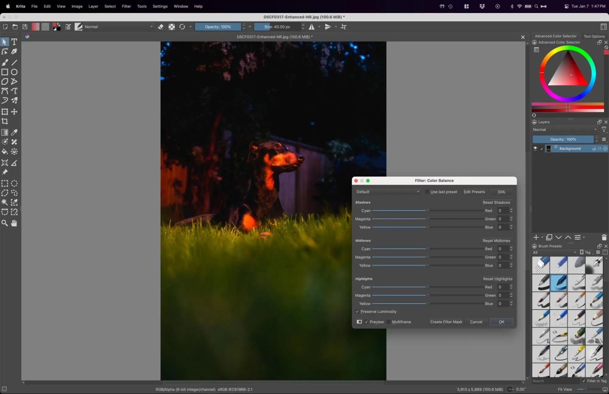 Krita, unsere Empfehlung als beste kostenlose Foto-Editing-App für Künstler und Illustratoren