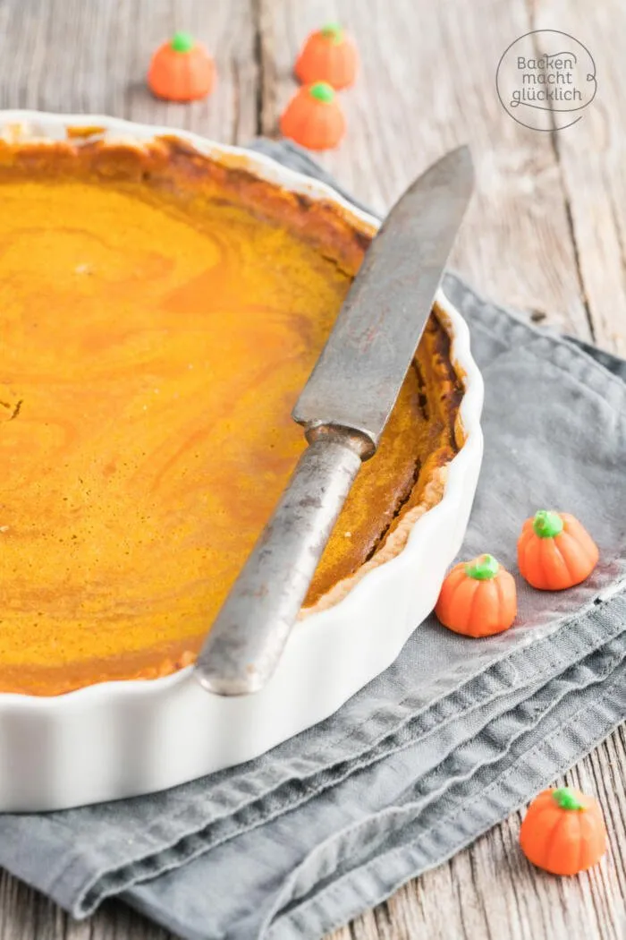 Kürbiskuchen backen