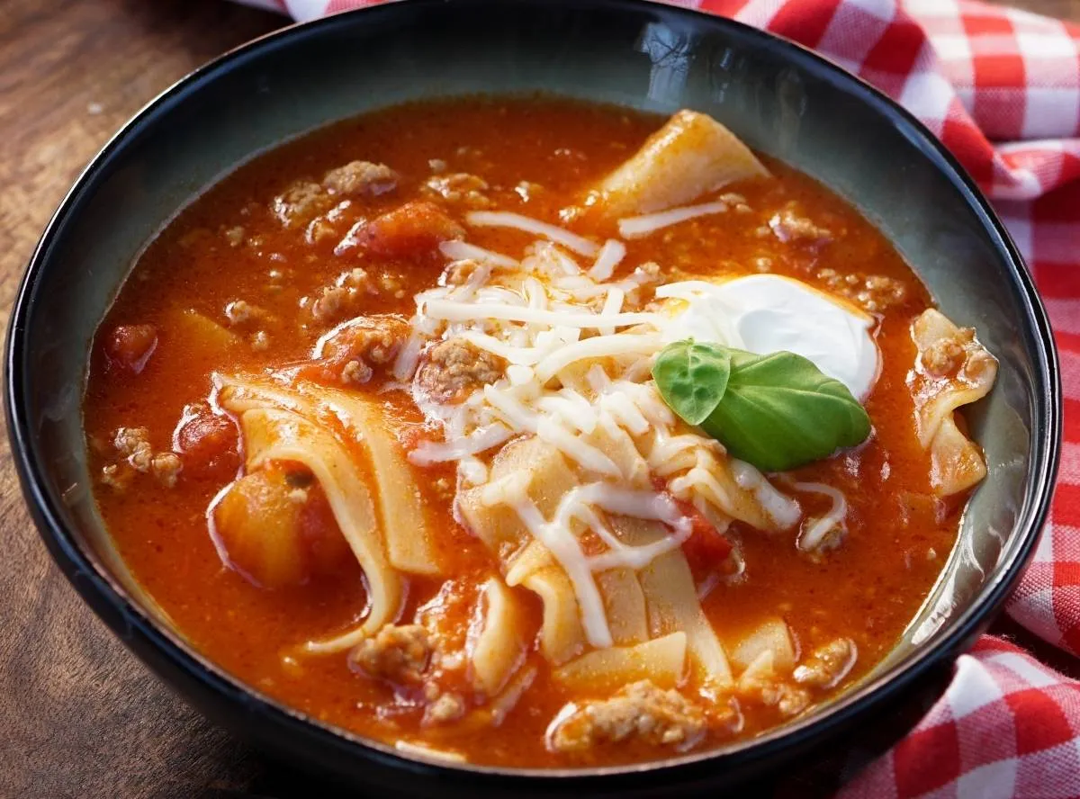 Lasagnesuppe – One Pot Wunder mit Suchtpotenzial