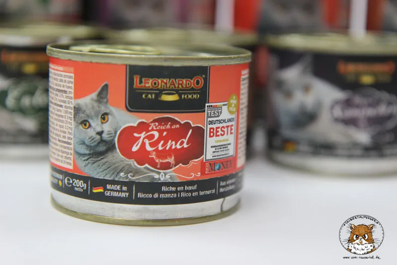 Leonardo All Meat Katzenfutter mit Rind für ausgewachsene Katzen