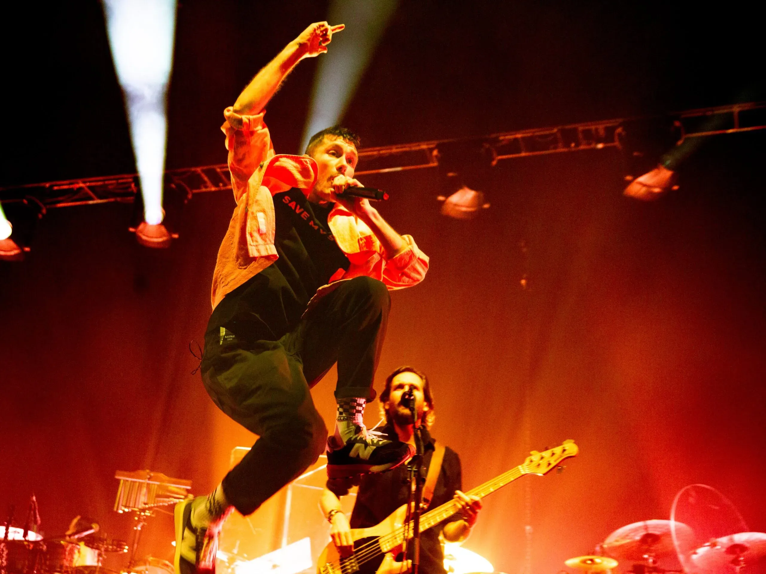 Live-Foto Bastille – AO Arena Manchester Konzertszene